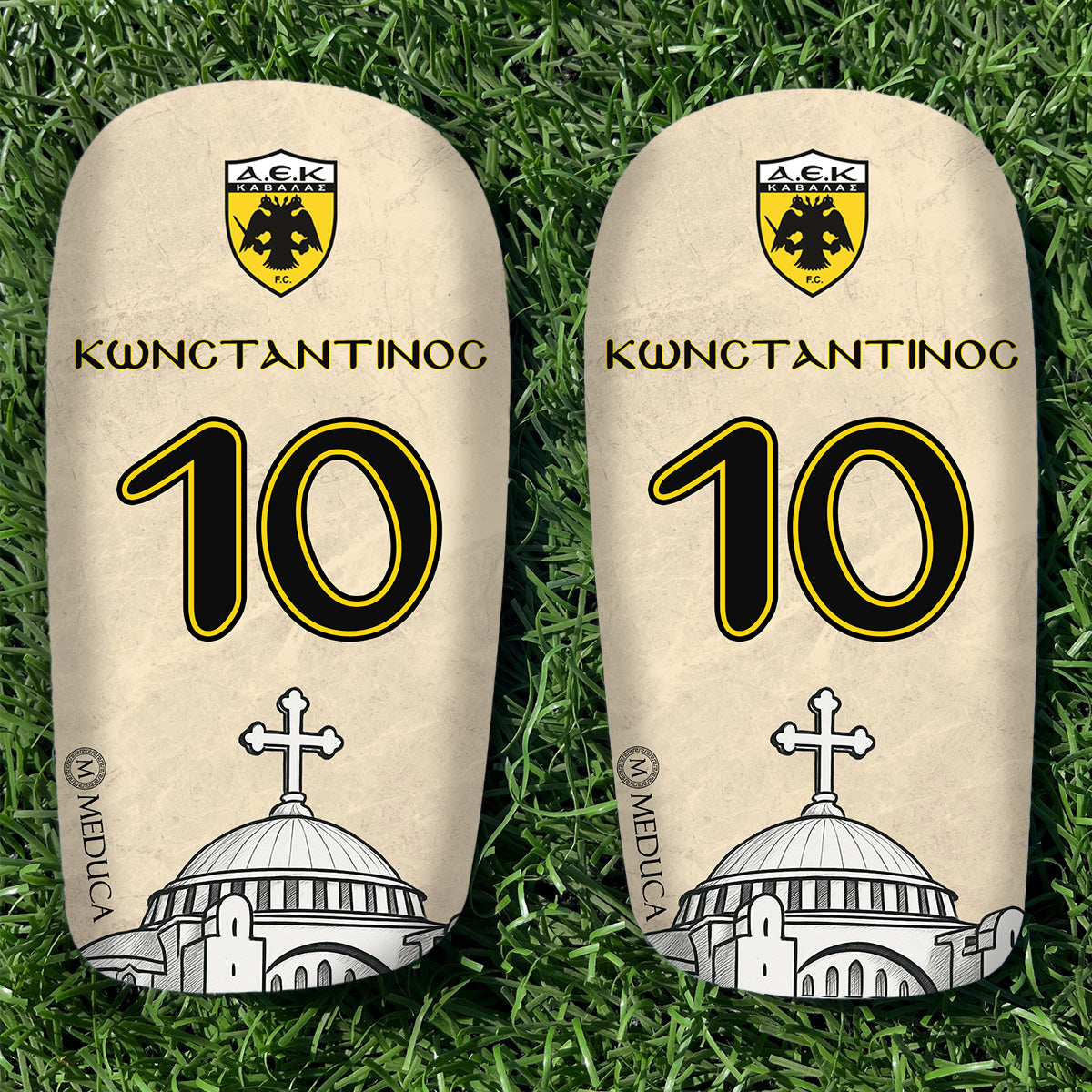 MEDUCA Personalized Shin Pads - Byzantium