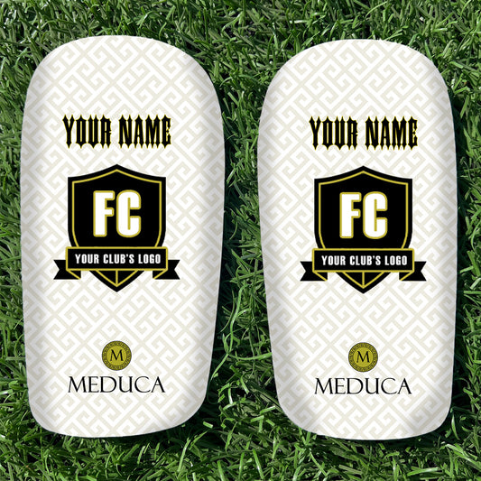 MEDUCA Personalized Shin Pads - Club Logo & Name