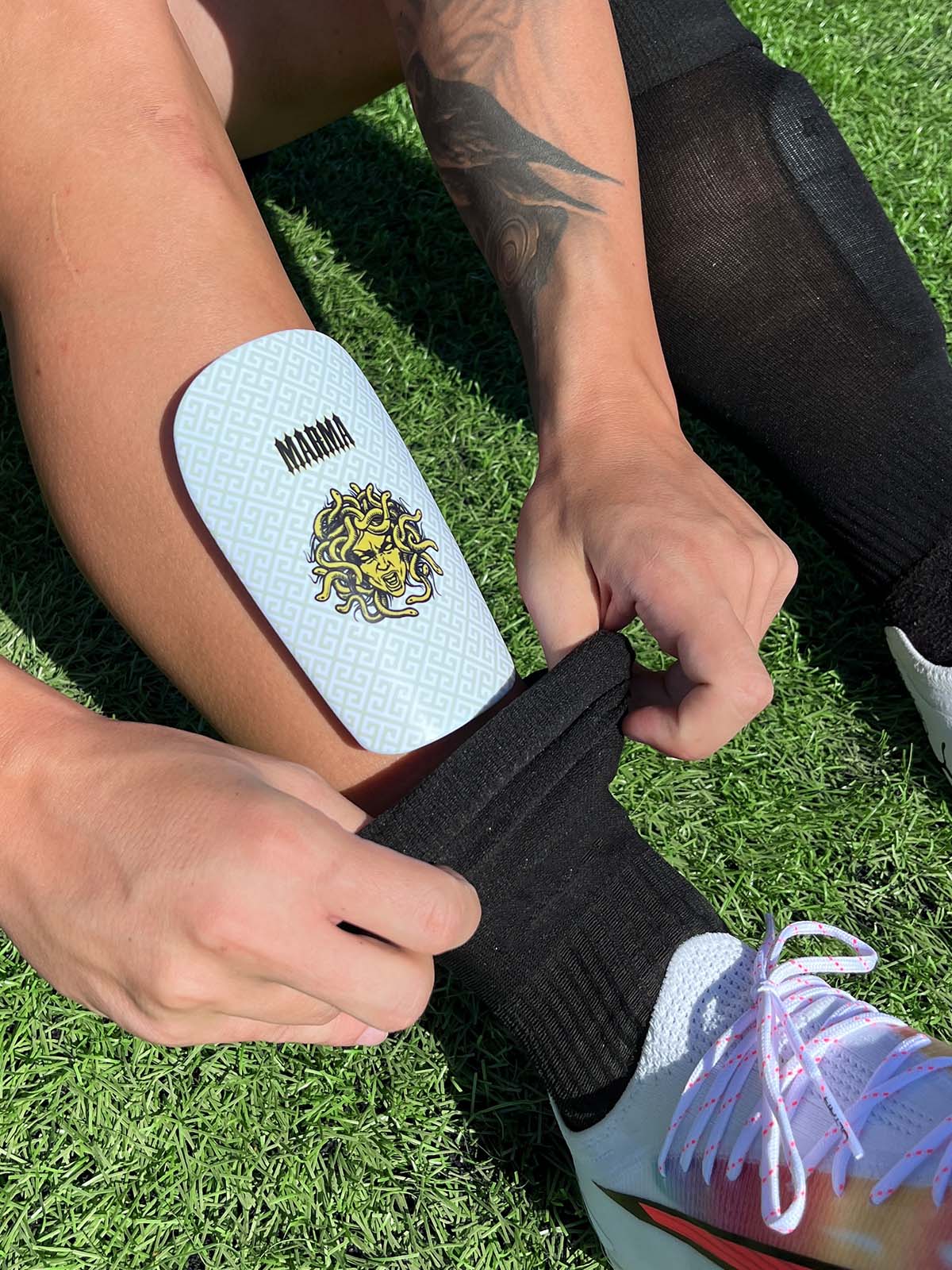 MEDUCA Personalized Shin Pads - Custom Name