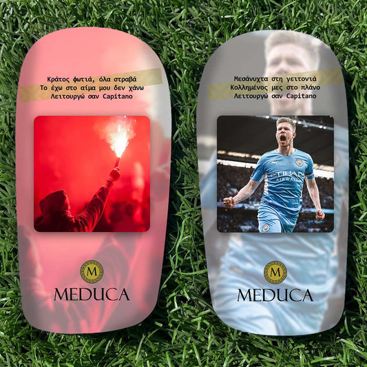 MEDUCA Personalized Shin Pads - Album Cover