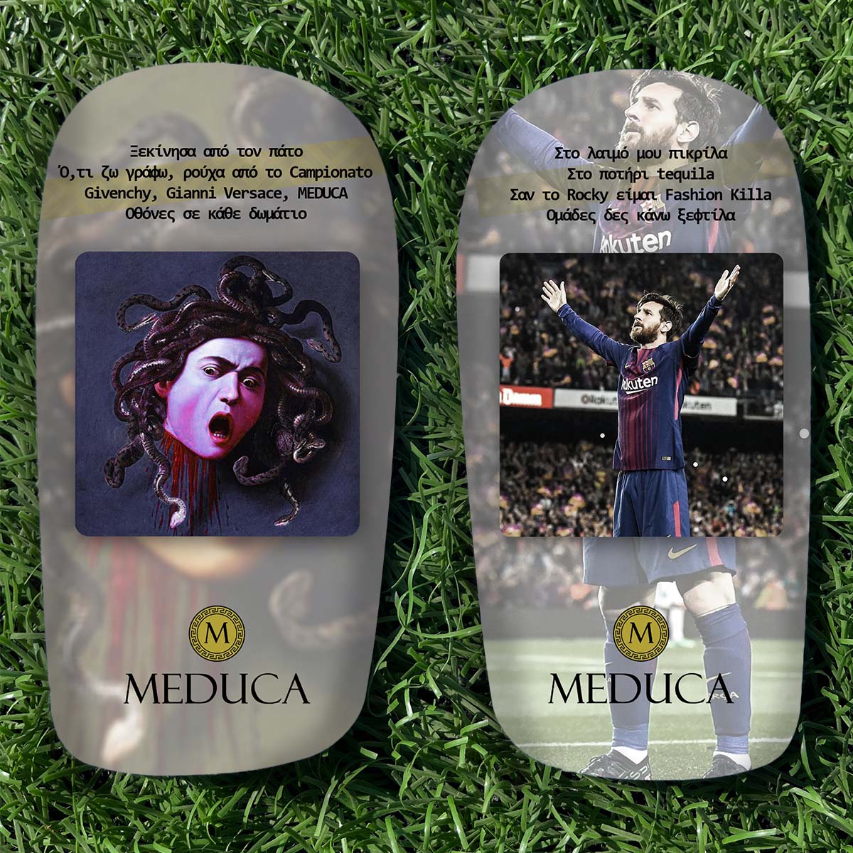MEDUCA Personalized Shin Pads - Album Cover