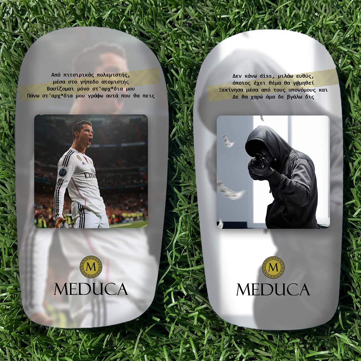MEDUCA Personalized Shin Pads - Album Cover