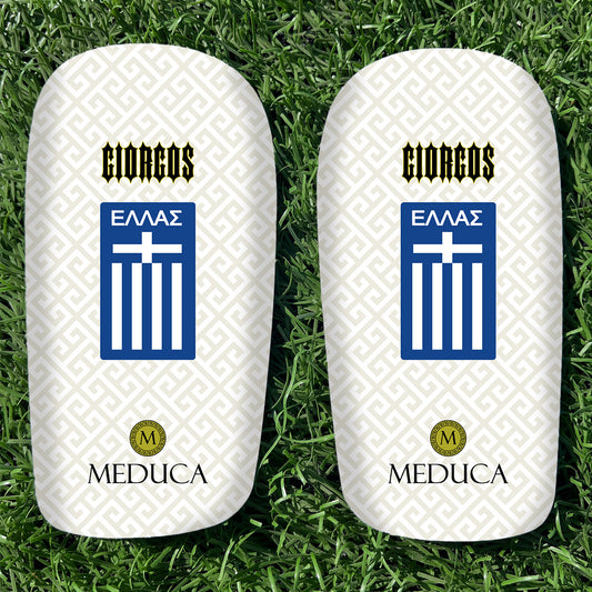 MEDUCA Personalized Shin Pads - Club Logo & Name