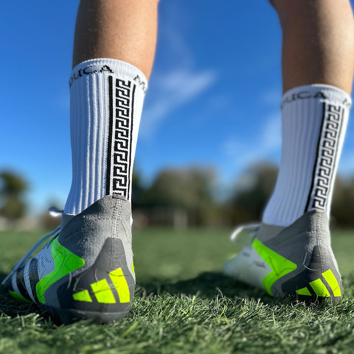 MEDUCA "GOAT" Grip Socks 3-PACK - Λευκές