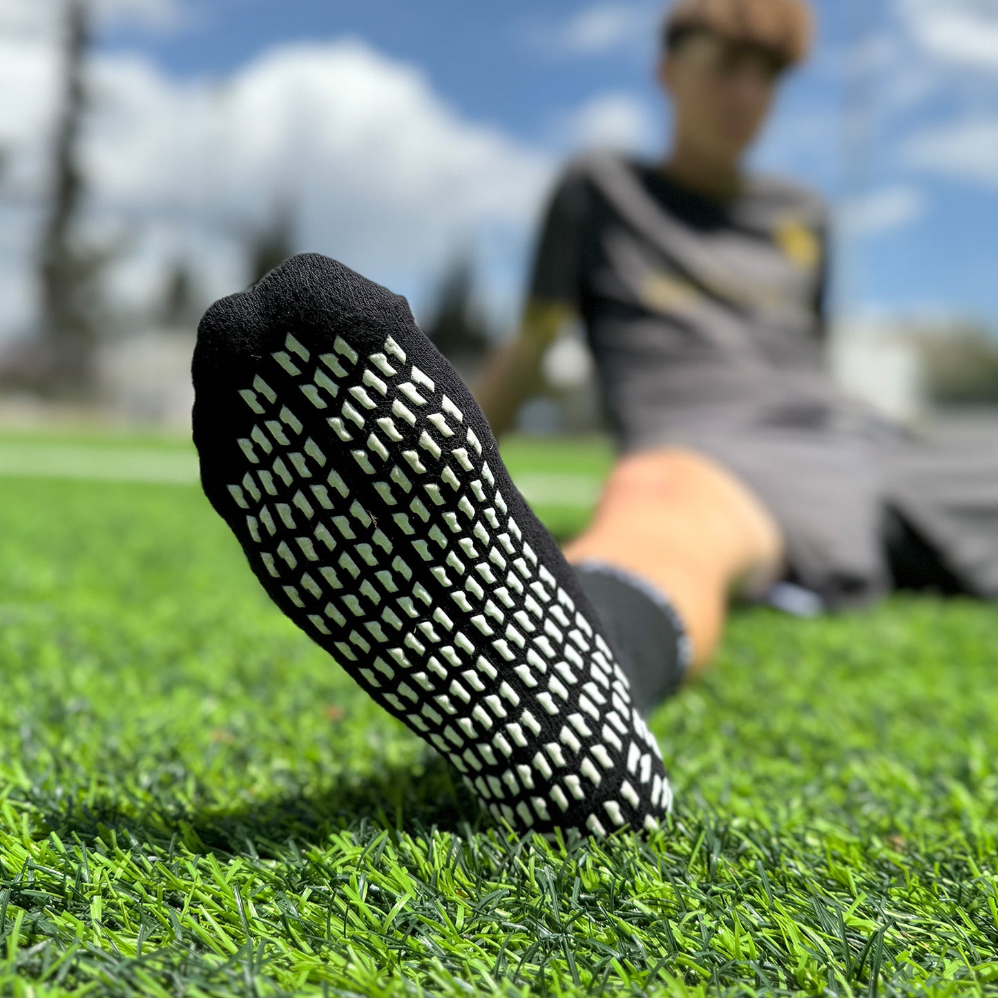 MEDUCA "GOAT" Grip Socks 3-PACK - Μαύρες