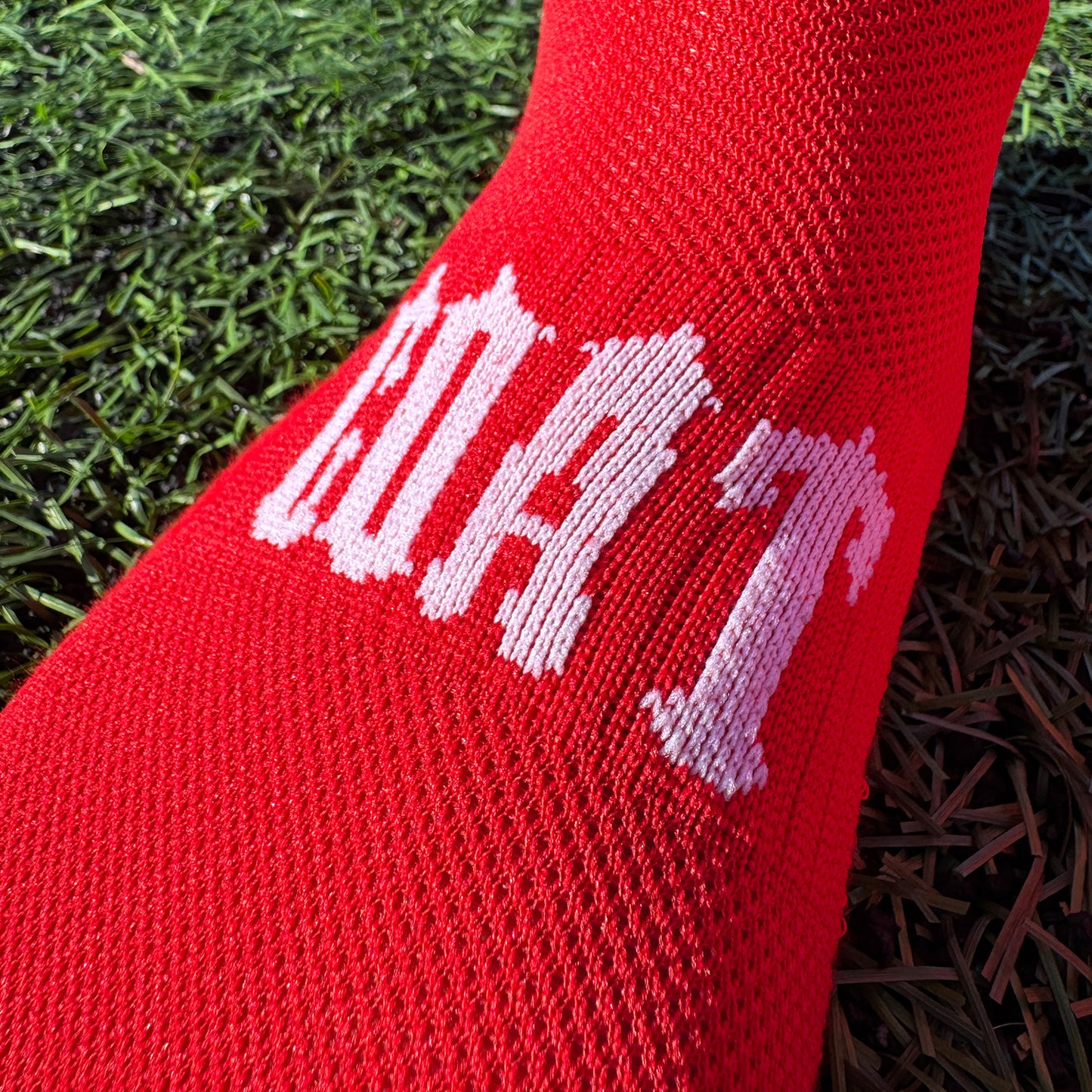 MEDUCA "GOAT" Grip Socks 3-PACK - Κόκκινες (one-size 38-46)