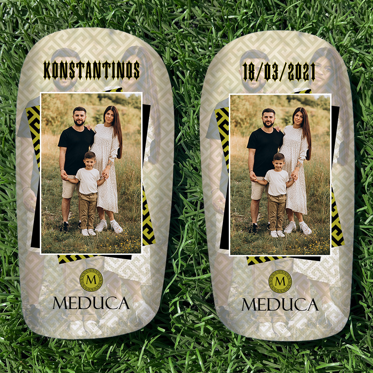 MEDUCA Personalized Shin Pads - Custom Photo & Text