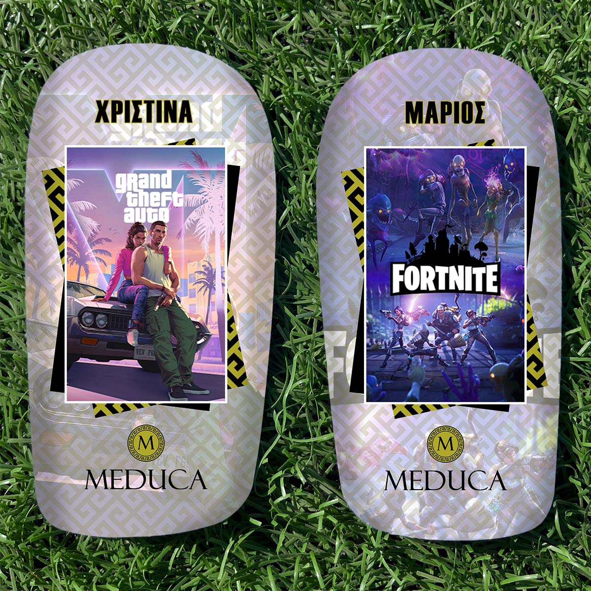 MEDUCA Personalized Shin Pads - Custom Photo & Text