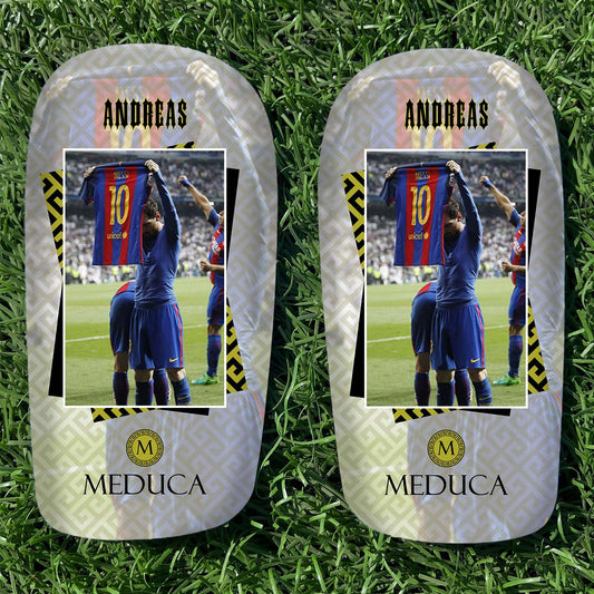 MEDUCA Personalized Shin Pads - Custom Photo & Text