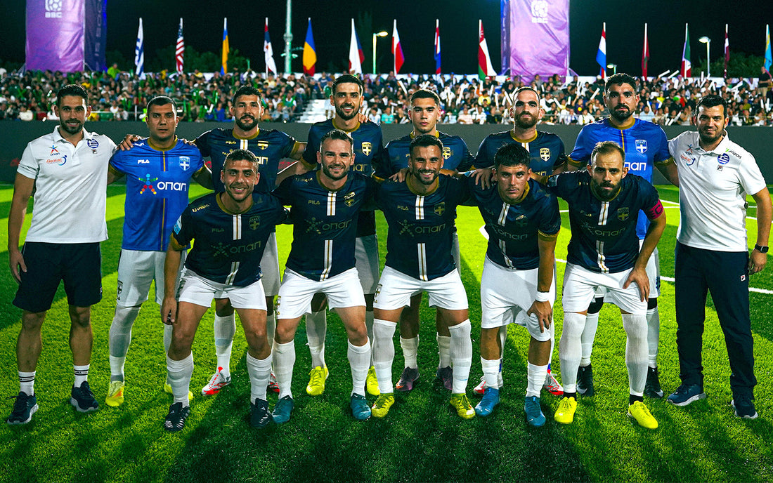 MEDUCA as a supporter for the Greek Socca (6x6) Team