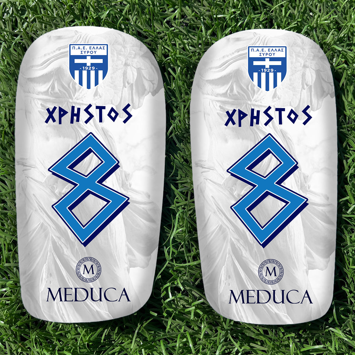 MEDUCA Personalized Shin Pads - Niké of Samothrace