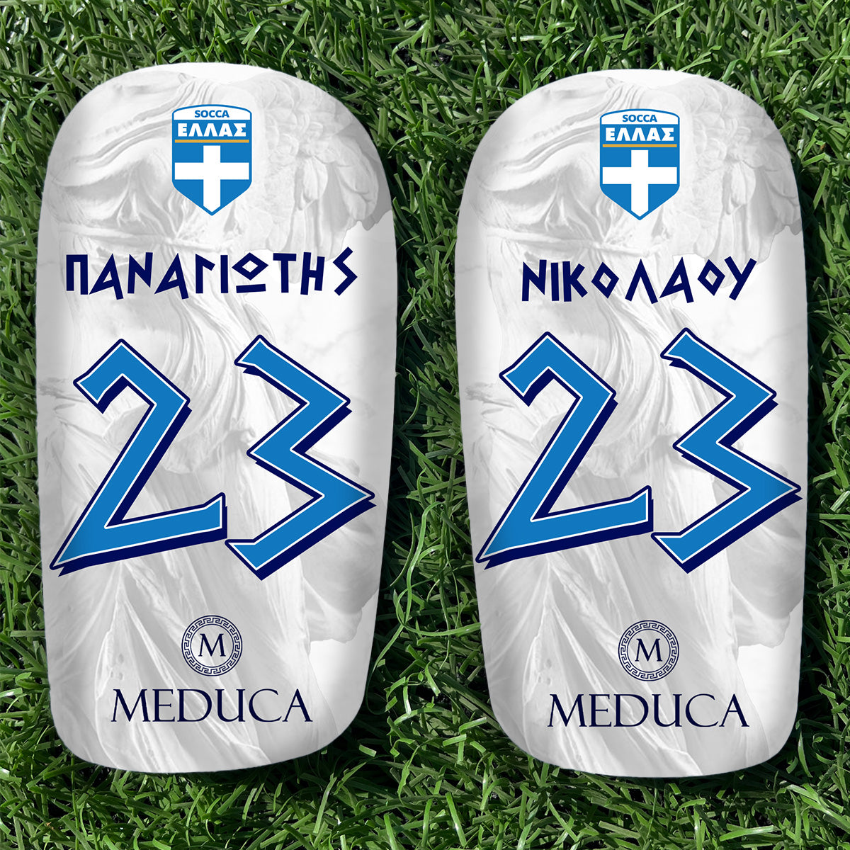 MEDUCA Personalized Shin Pads - Niké of Samothrace