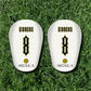 MEDUCA Mini Personalized Shin Pads - Custom Name & Number