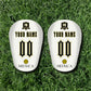 MEDUCA Mini Personalized Shin Pads - Club Logo & Name/Number