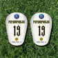 MEDUCA Mini Personalized Shin Pads - Club Logo & Name/Number