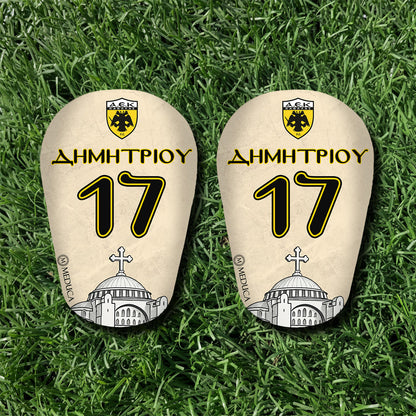 MEDUCA Mini Personalized Shin Pads - Byzantium