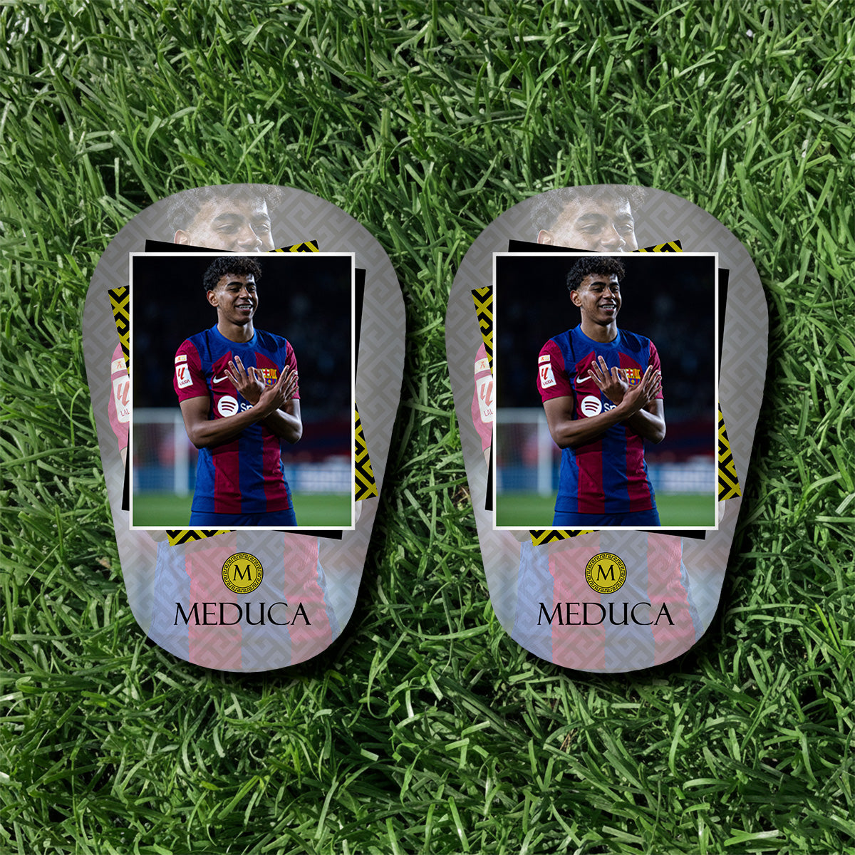 MEDUCA Mini Personalized Shin Pads - Custom Photo