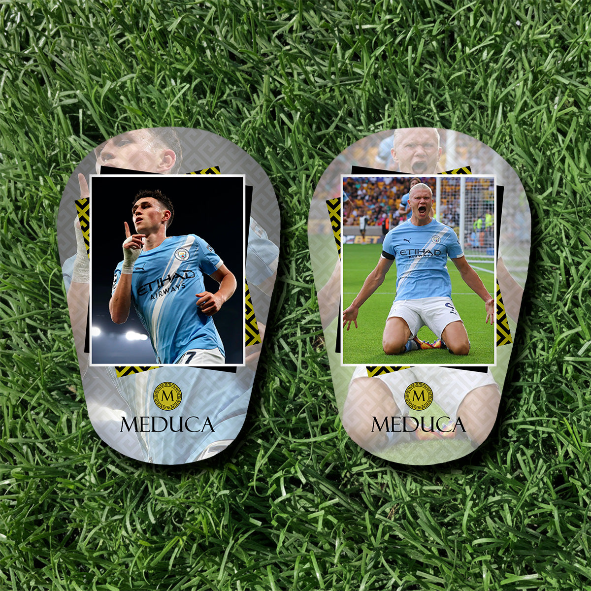 MEDUCA Mini Personalized Shin Pads - Custom Photo