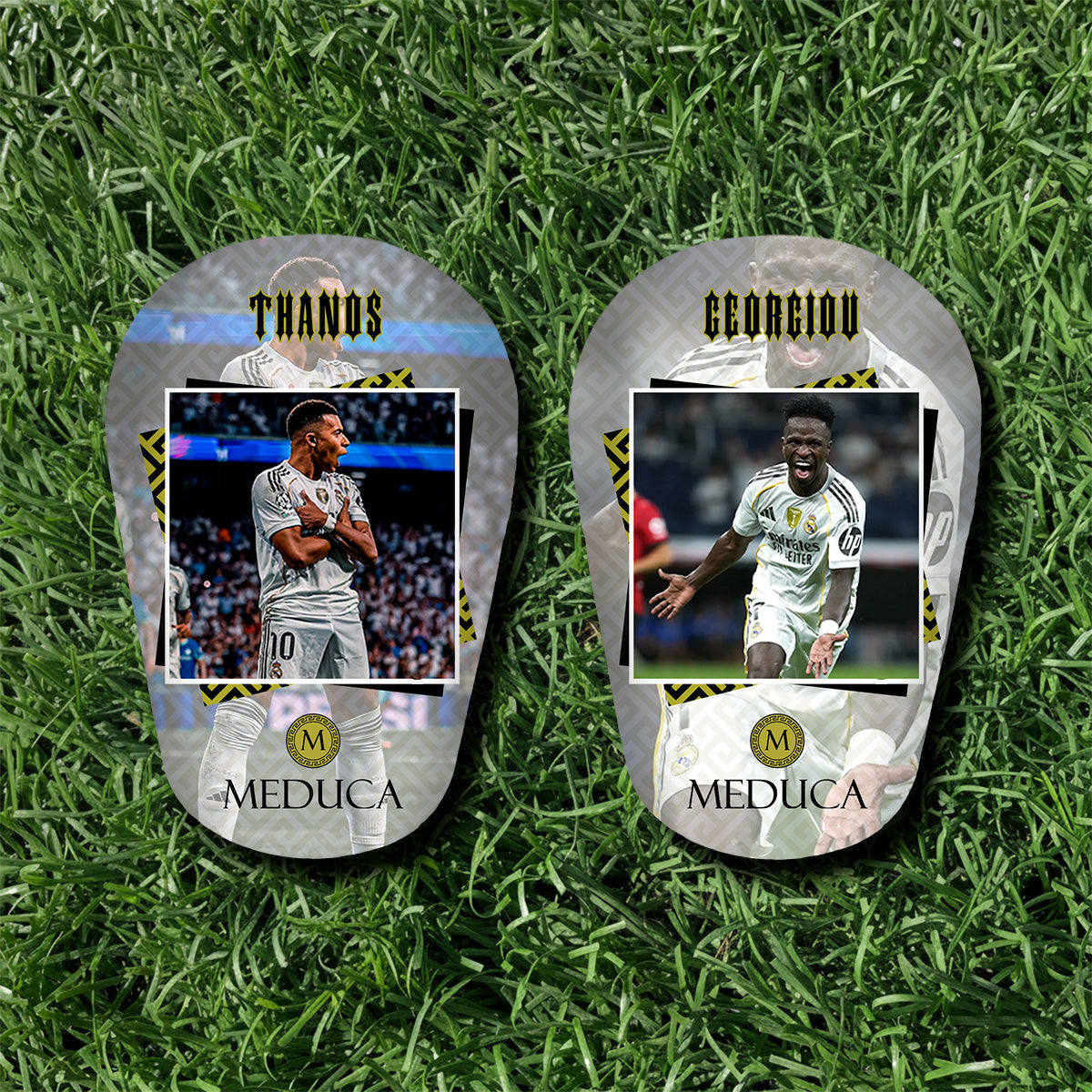 MEDUCA Mini Personalized Shin Pads - Custom Photo & Text