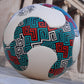 Freestyle football urban street ball. Matchball for soccer freestylers